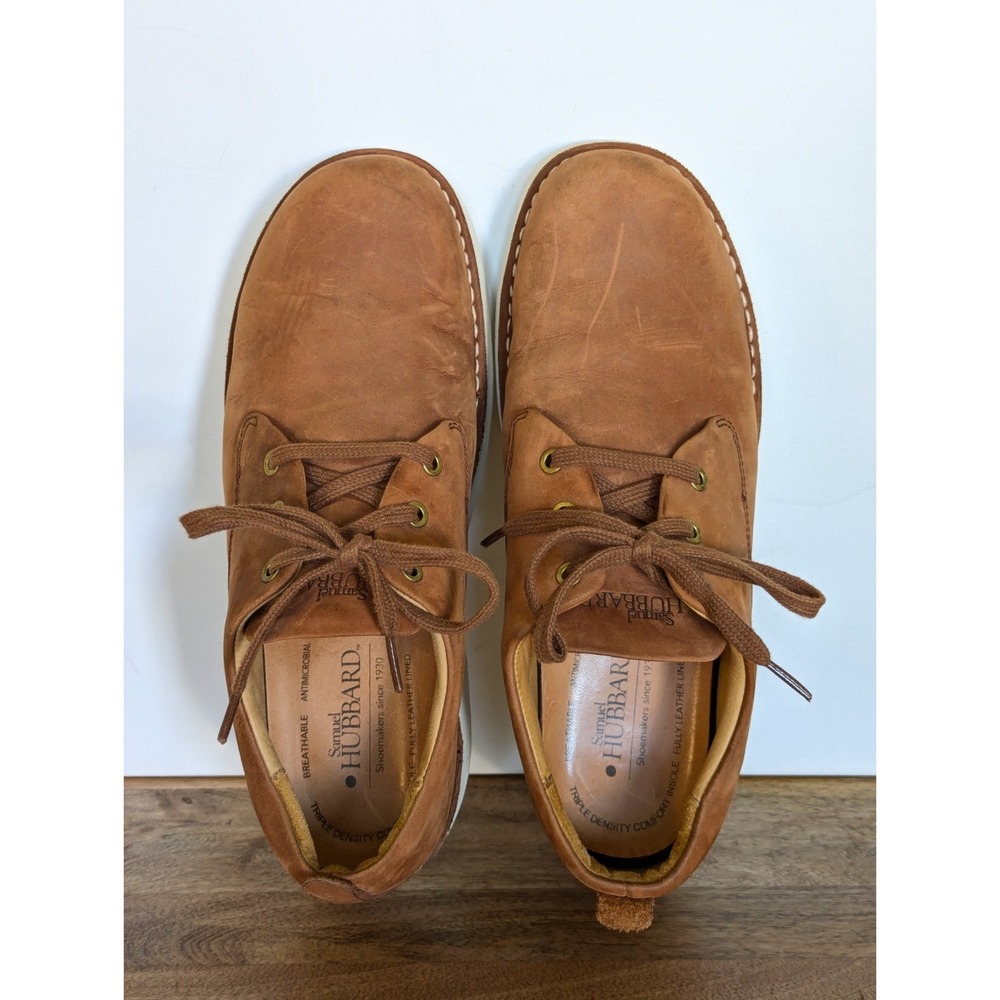 Samuel Hubbard Free Men's 10 Shoes Comfort Walking Casual Tan Leather M1100-005